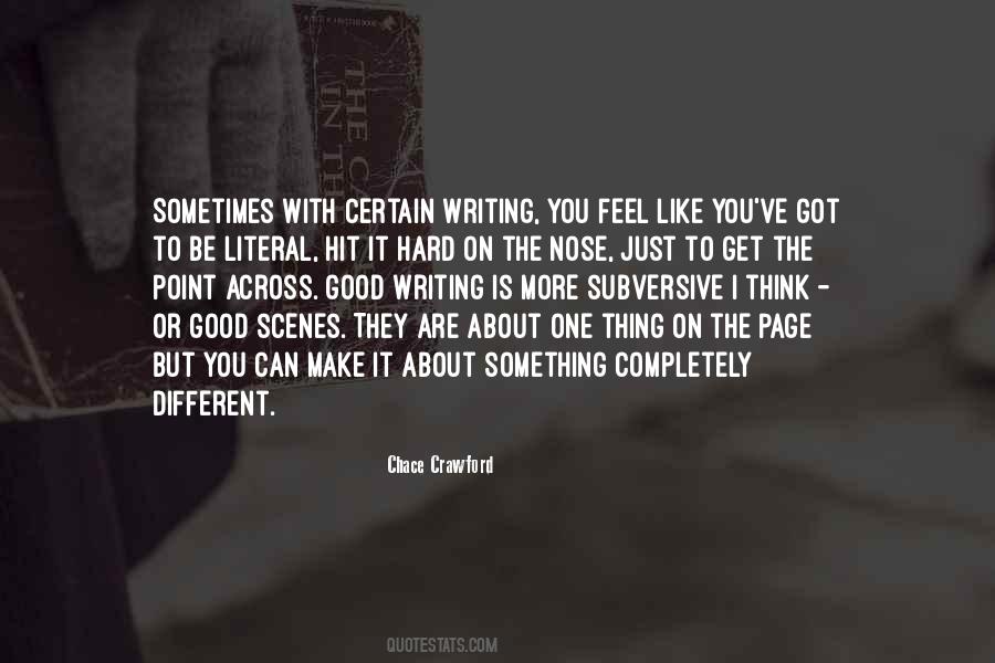 I Feel Good With You Quotes #512111