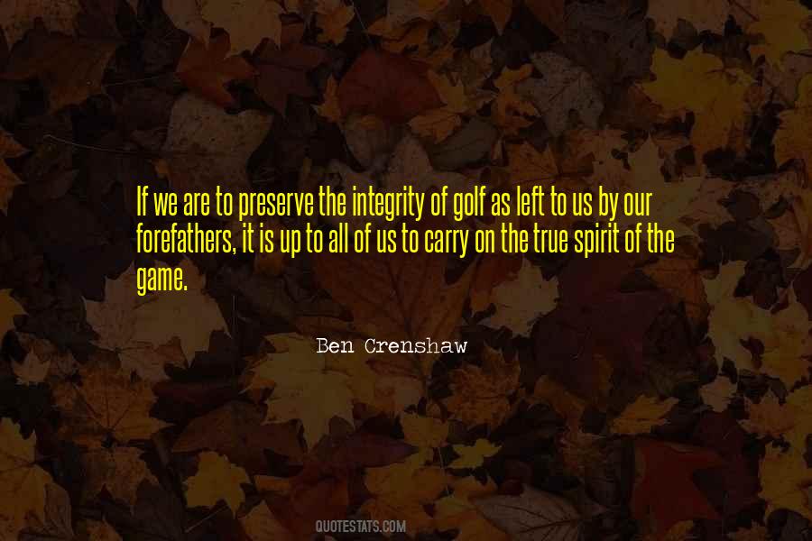 Spirit Of The Game Quotes #1452369