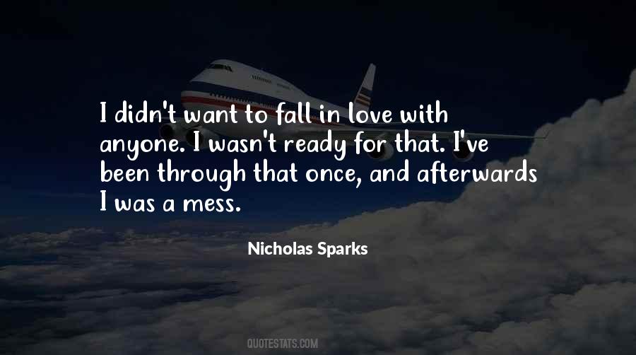 You Can Only Fall In Love Once Quotes #674109