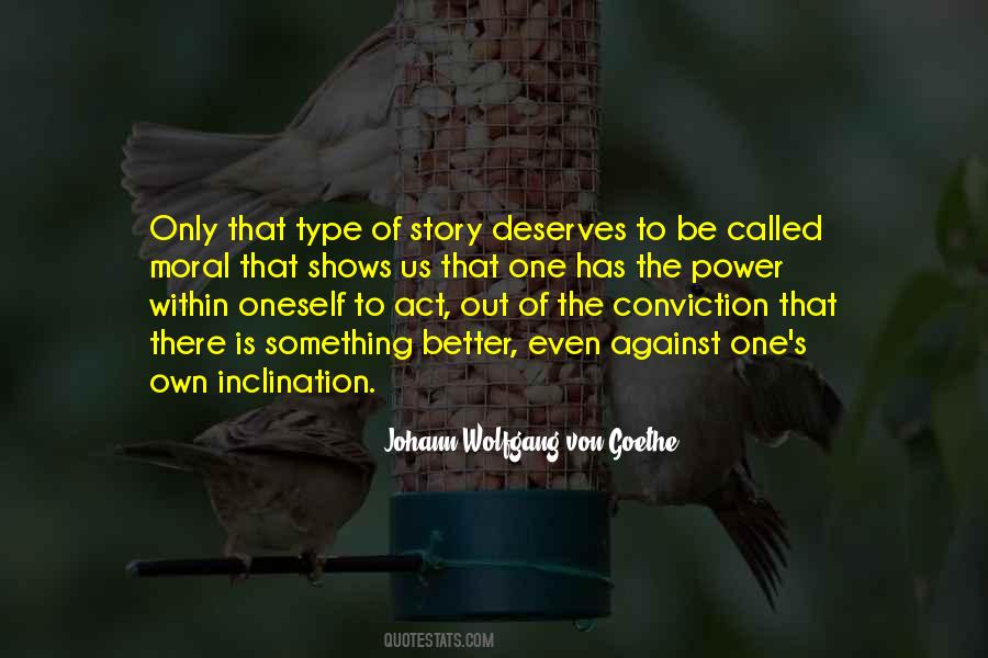 Quotes About Power Of Moral #694860
