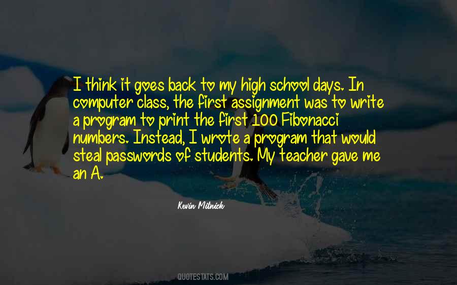Computer Class Quotes #103403