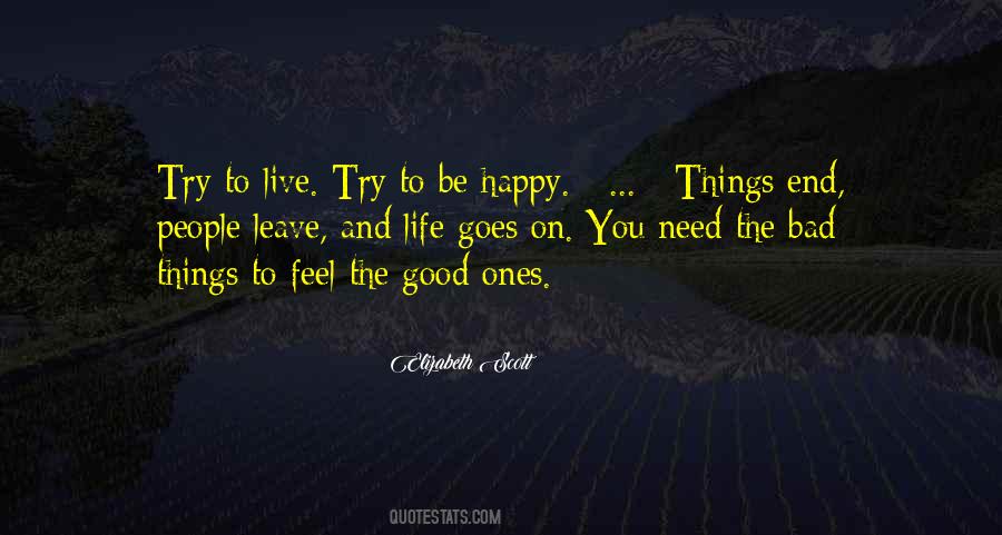 Live And Be Happy Quotes #306817