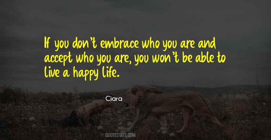 Live And Be Happy Quotes #846705