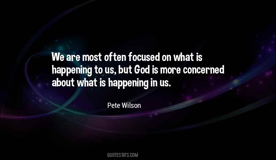 Focused On God Quotes #1010720