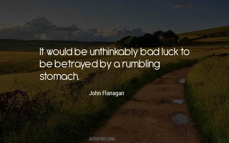 Quotes About A Bad Luck #1638054