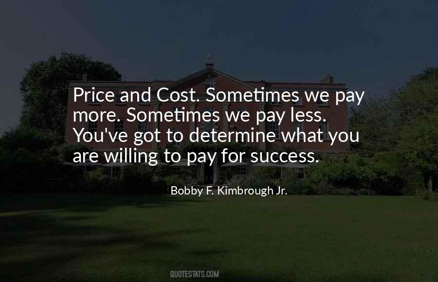 But At What Cost Quotes #5787