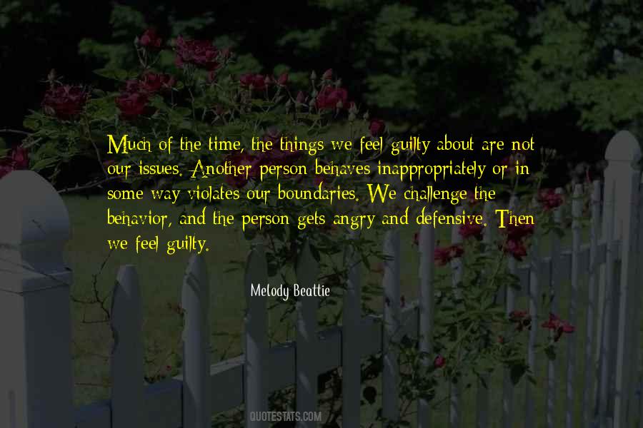 Feel Guilty Quotes #1015221