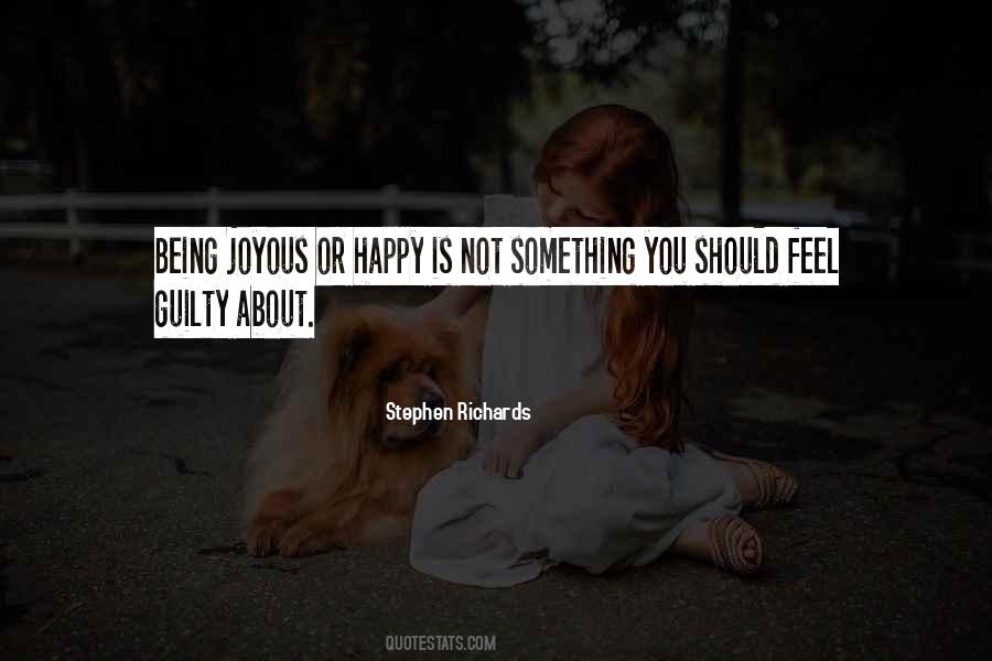 Feel Guilty Quotes #1062696