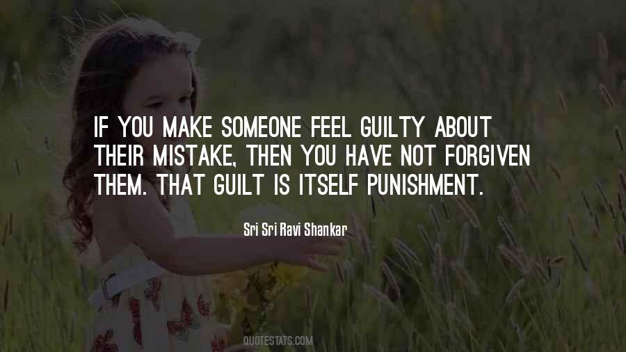 Feel Guilty Quotes #1269642