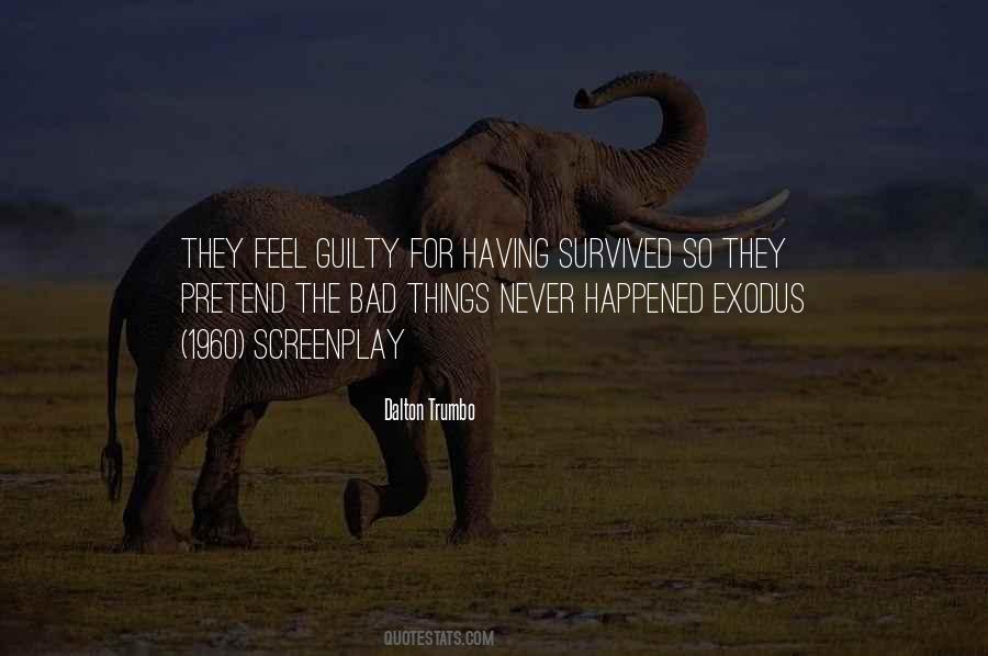 Feel Guilty Quotes #1745382