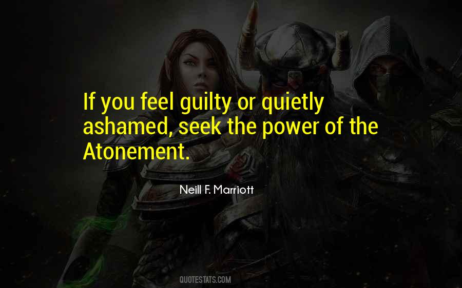 Feel Guilty Quotes #999807