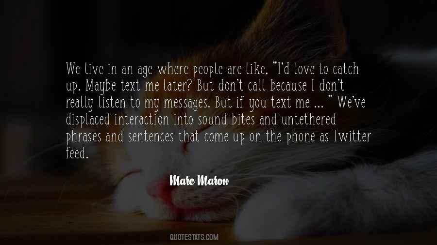 Catch Up In Quotes #645528
