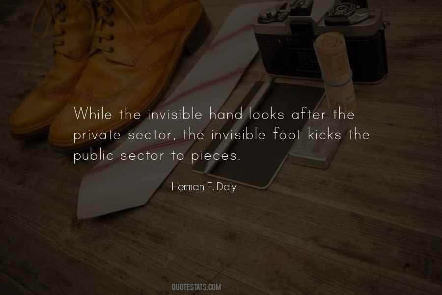 Quotes About The Invisible Hand #357501