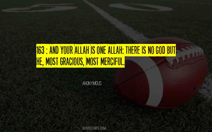Quotes About One God Allah #1097350