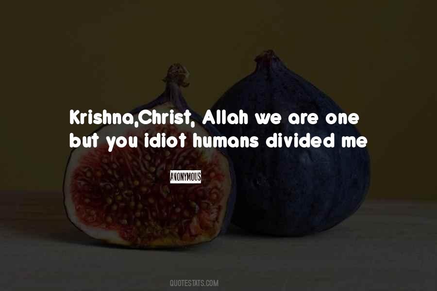 Quotes About One God Allah #608895