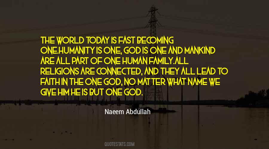 Quotes About One God Allah #871066
