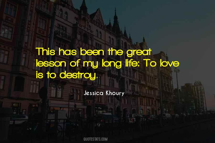 Lesson Love Quotes #1348695