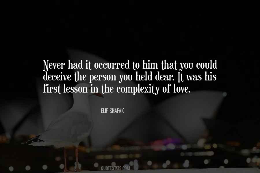 Lesson Love Quotes #1608528