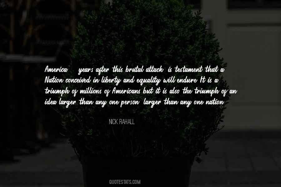 One Nation Quotes #1347623
