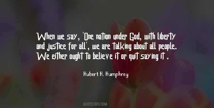 One Nation Quotes #148377