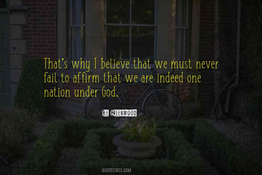 One Nation Quotes #75732