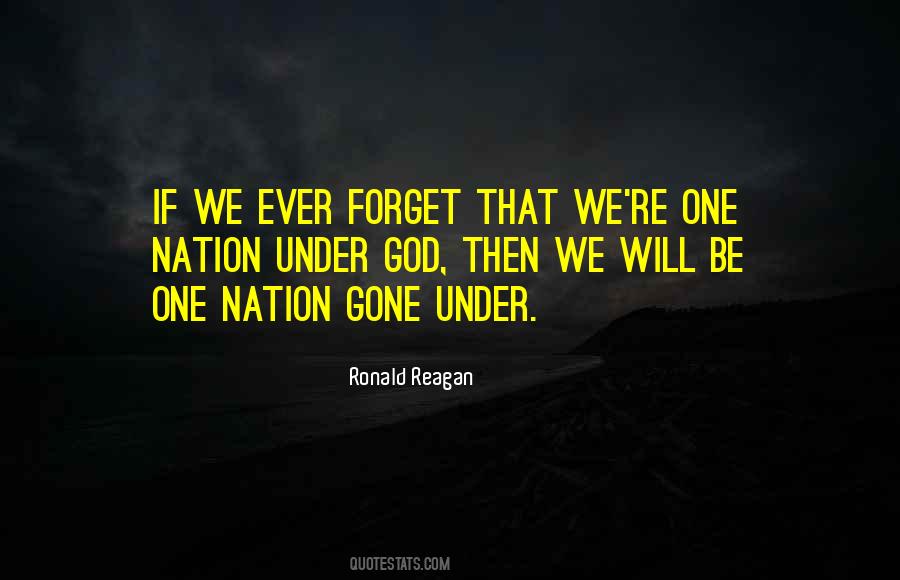 One Nation Quotes #870890