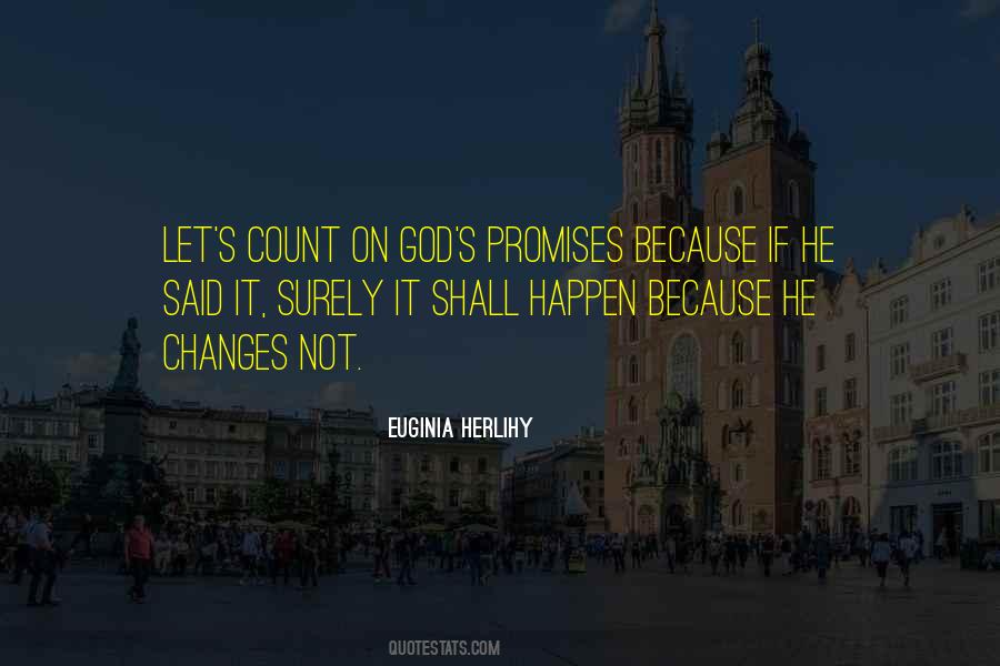 Count On God Quotes #543266