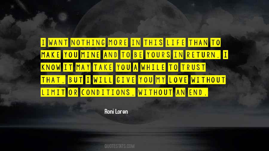 I Want To Give You My Love Quotes #694970