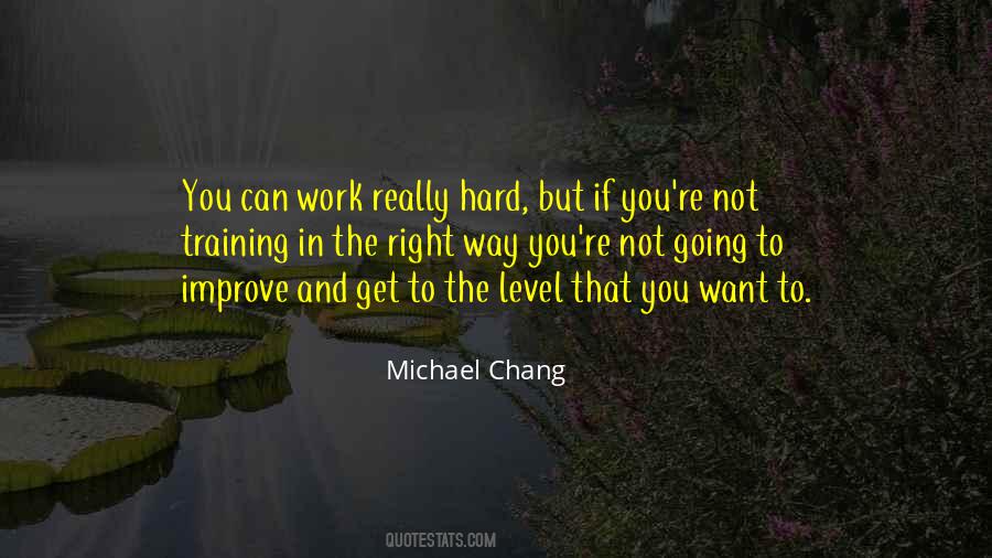 Hard Work Training Quotes #252865