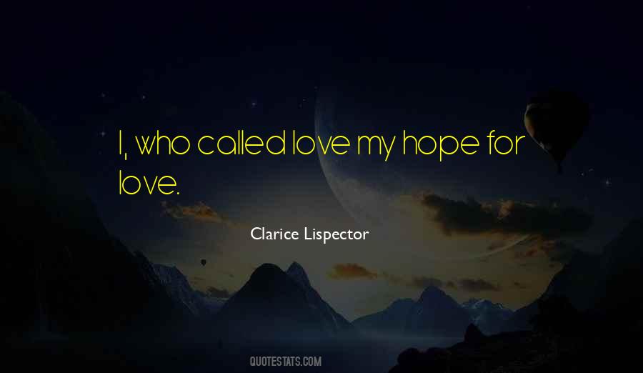 My Hope Quotes #1770039