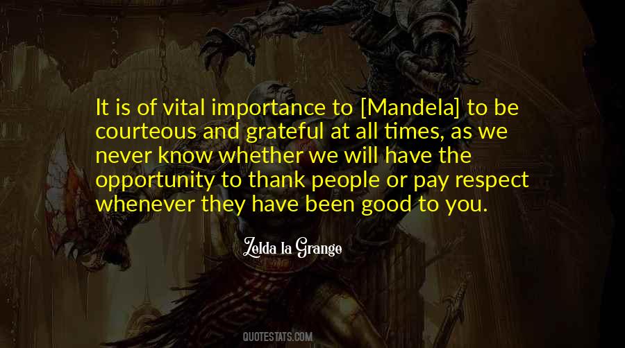 Quotes About The Importance Of Respect #1084547