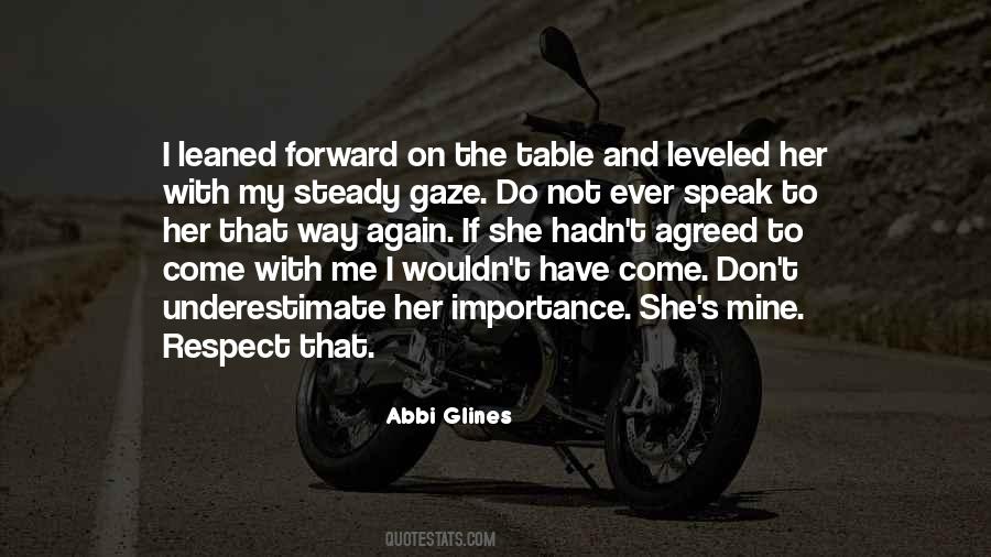Quotes About The Importance Of Respect #1802568