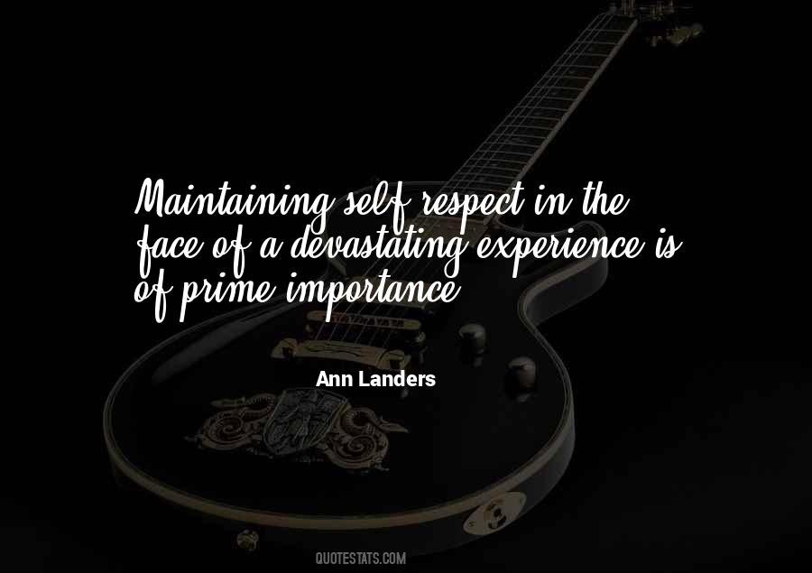 Quotes About The Importance Of Respect #601724