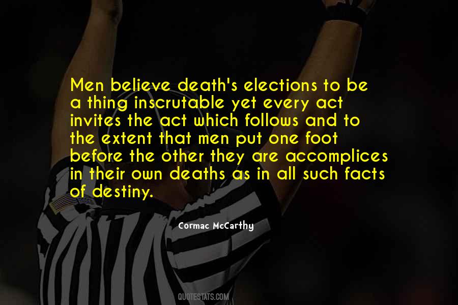 Believe Destiny Quotes #300337