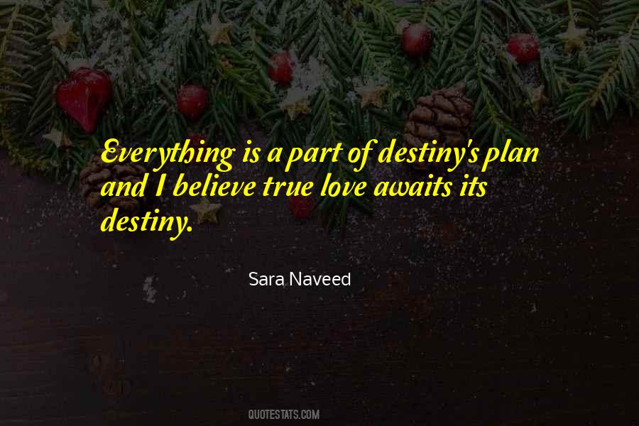 Believe Destiny Quotes #639379