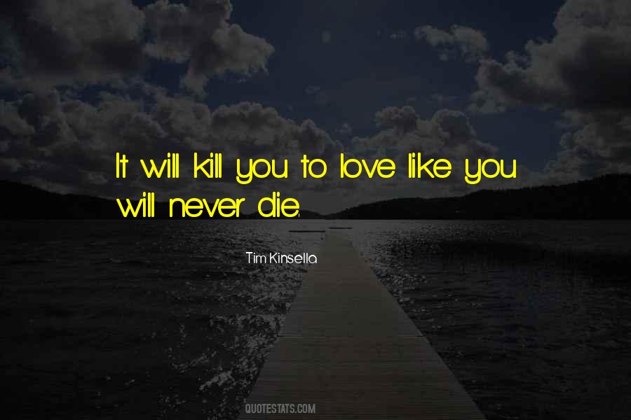 Love Never Die Quotes #1396163