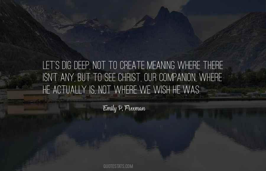 Meaning Deep Quotes #141581