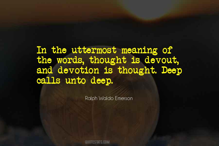 Meaning Deep Quotes #444942