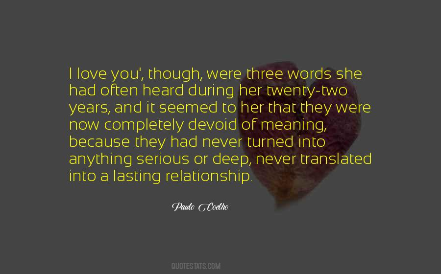 Meaning Deep Quotes #782842