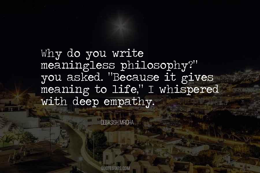 Meaning Deep Quotes #896117