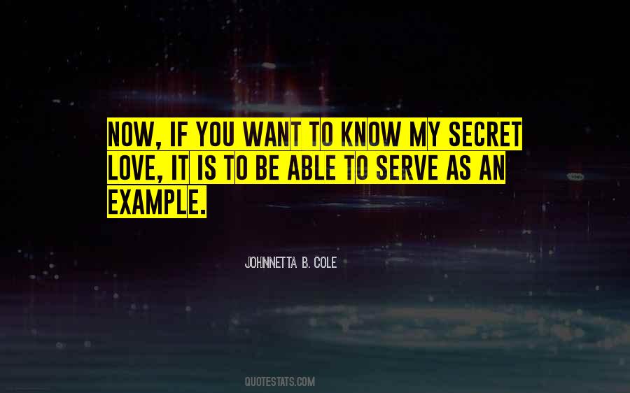 To Be An Example Quotes #1445300