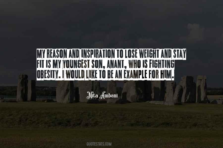 To Be An Example Quotes #1606019