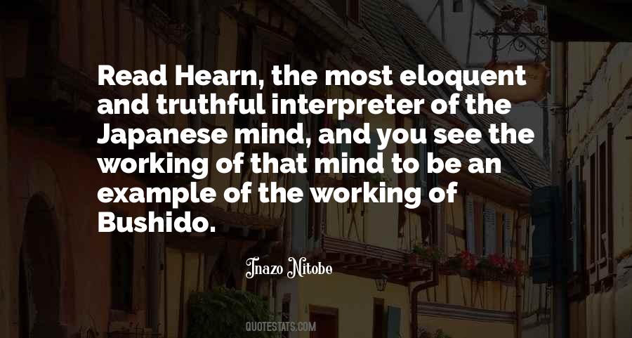 To Be An Example Quotes #328835