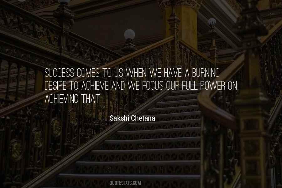 When Success Comes Quotes #205478