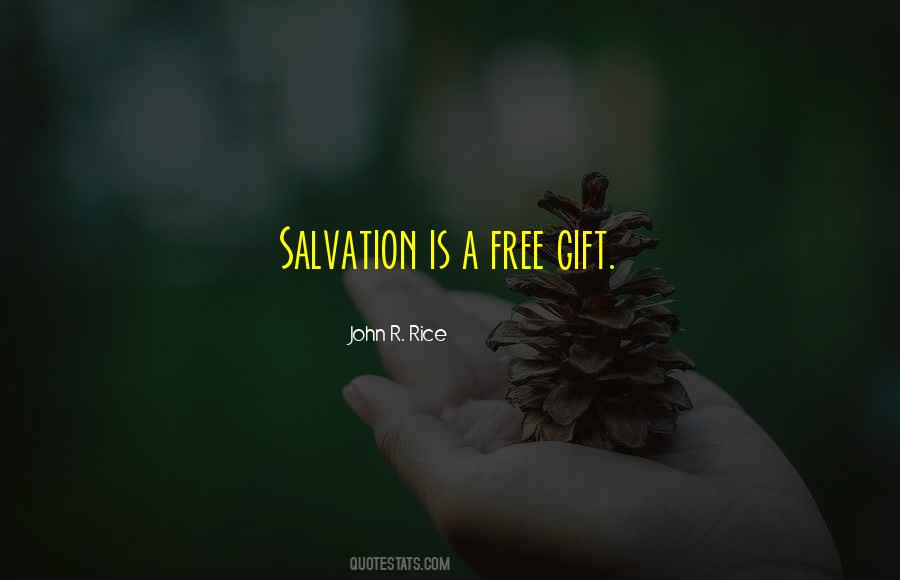 Salvation Is Free Quotes #682612