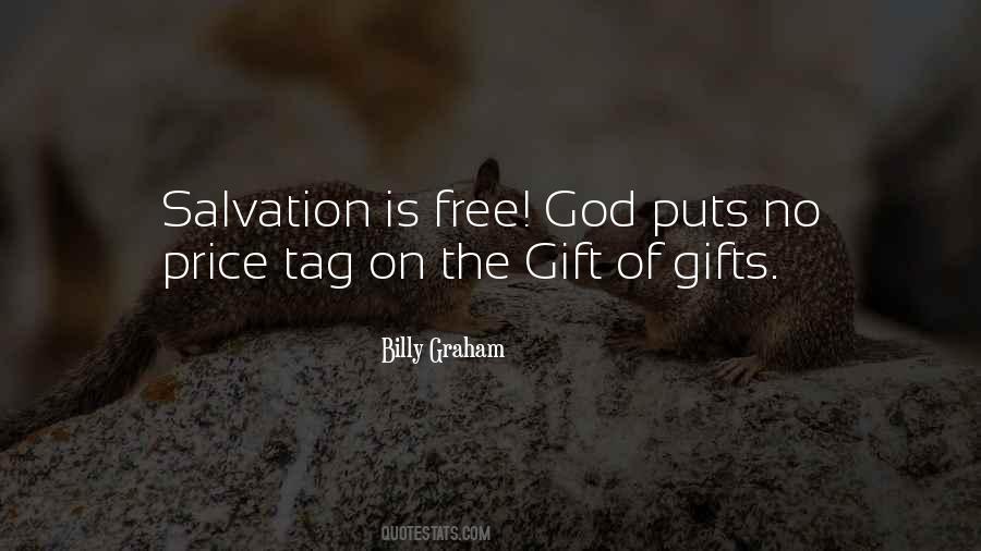 Salvation Is Free Quotes #984489