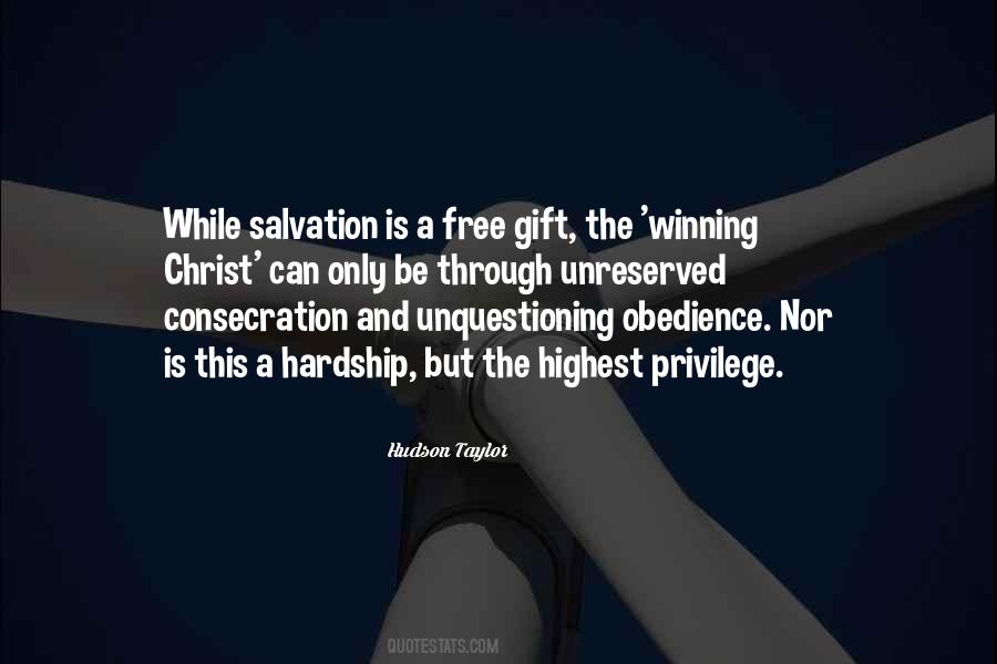 Salvation Is Free Quotes #991383