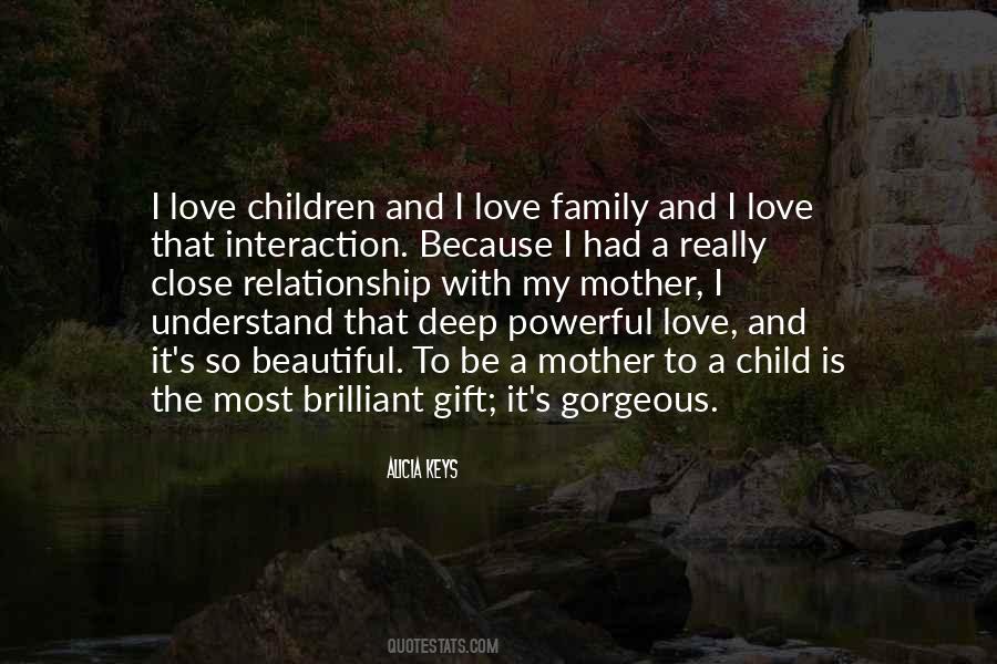 Beautiful Mother Child Quotes #290758