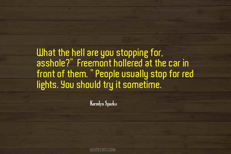 What The Hell Are You Quotes #498743