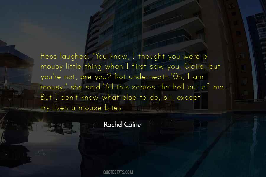 What The Hell Are You Quotes #759823